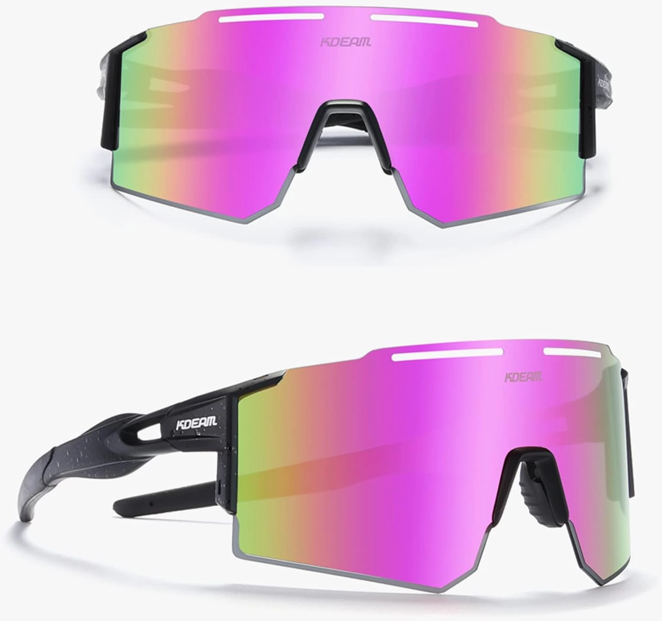 Sports Polarized Sunglasses for Women Men, UV400 Cycling Goggles Baseball Running Fishing Outdoor Windproof Eyewear