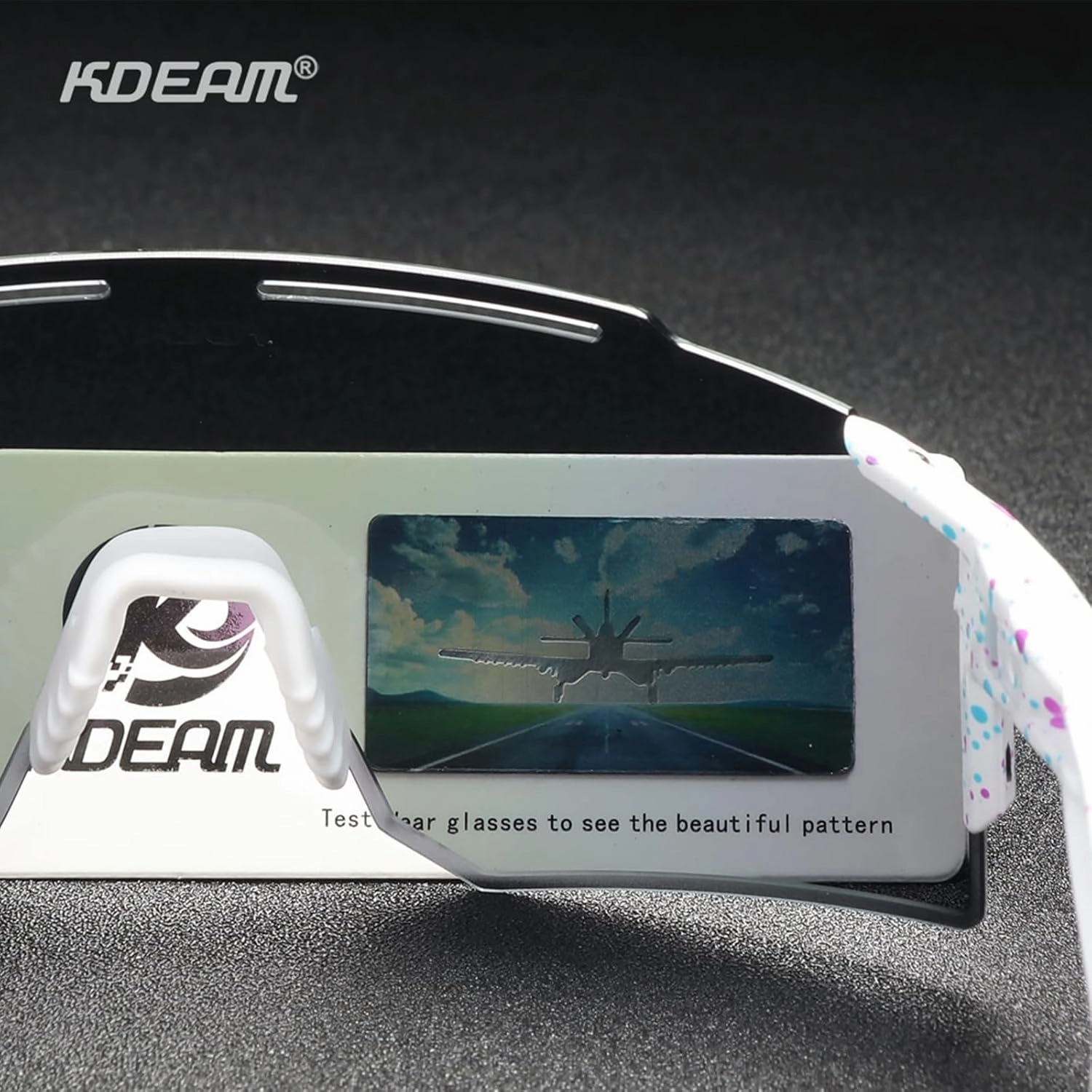 Sports Polarized Sunglasses Men Women,UV400 Cycling Glasses Windproof Goggles for Driving Running Golf Eyewear