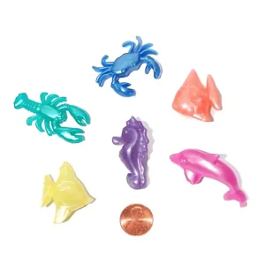 Squishy Sea Creatures (96 total sea creatures in 2 bags) 14¢ each
