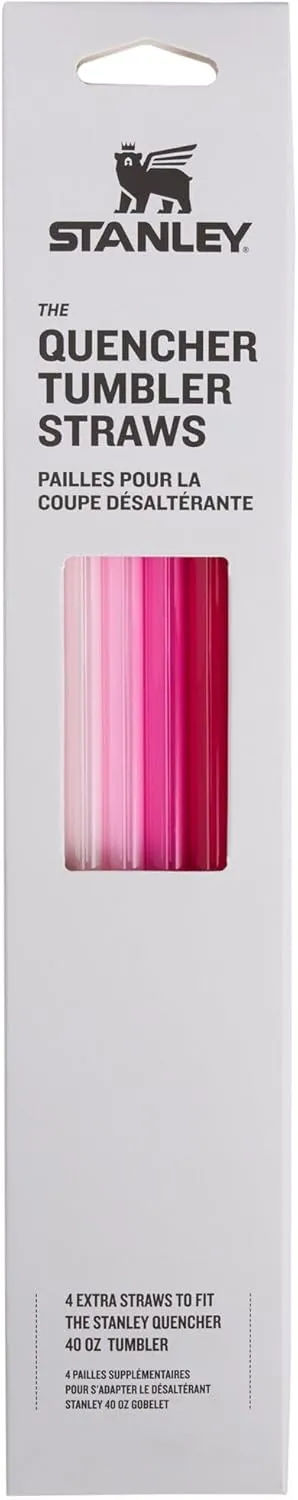 Stanley Quencher Tumbler Straws | Reusable Replacement Straws for Tumbler with Handle | Stainless Steel Drinking Cup Accessory | BPA-Free