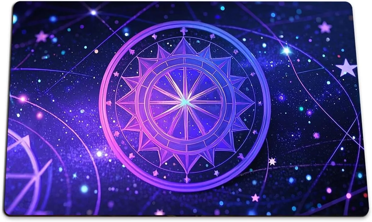 Star Magic Formation MTG Playmat Trading Card Game MTG Game mat TCG CCG Mat Free Bag