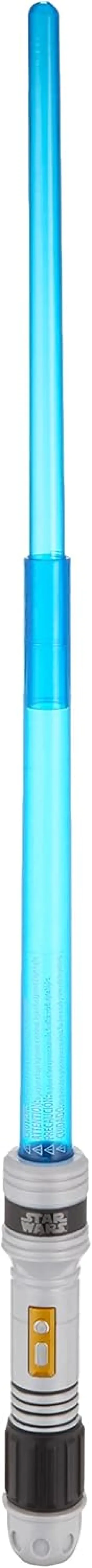 STAR WARS Lightsaber Academy Level 1 Blue Lightsaber Toy with Light-Up Extendable Blade
