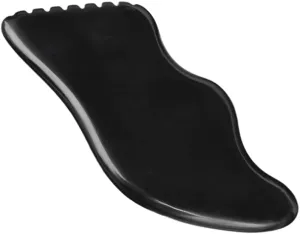 Stone Scraping Massage Plate for Body and Facial Treatment Lightweight Stone Tool for Meridian Dredging and Skin Care Professional and Personal Use