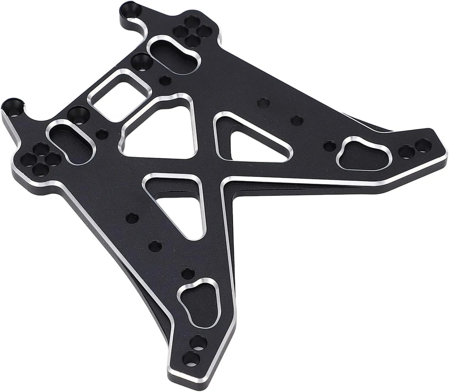 Sturdy Aluminum Alloy Rear Shock Tower for ZD Racing 1/7 MX?07 RC Car with Adjustable Locating Holes for Enhanced Performance and Smooth Ride, Compatible Upgrade Parts