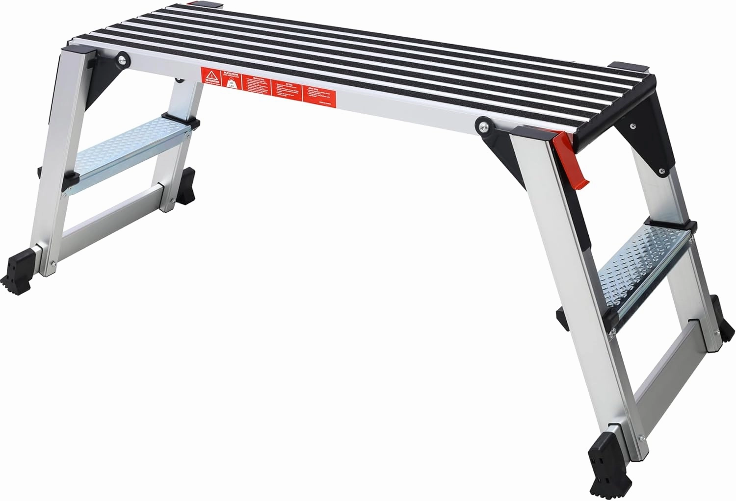 Sturdy and Versatile Aluminum Folding Work Bench with Non-Slip Surface, 330lbs Capacity