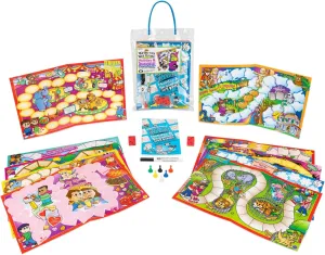 Super Duper Publications | Holiday & Seasonal Laminated Games | Customize Motivational Activities | Educational Learning Materials for Children