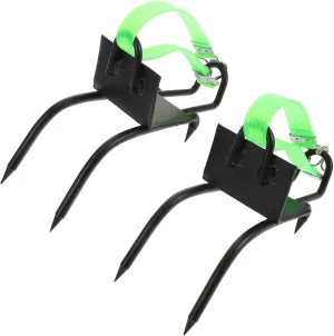 SUPVOX 1Pair Electrician Climbing Gear Heavy Duty Tree Climbing Spikes for Professionals Durable Skid Climbing Tools for Tree Work Maintenance and Fruit Harvesting