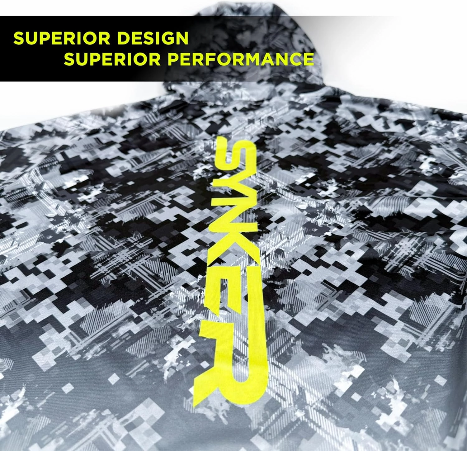 SYNKER Stealth All Weather Performance Fishing Camo Hoodie | UPF 50  Long Sleeve Shirt for Men and Women, Camouflage