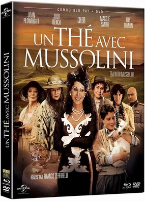 Tea with Mussolini ( Un tè con Mussolini ) (Blu-Ray & DVD Combo) [ Blu-Ray, Reg.A/B/C Import - France ]