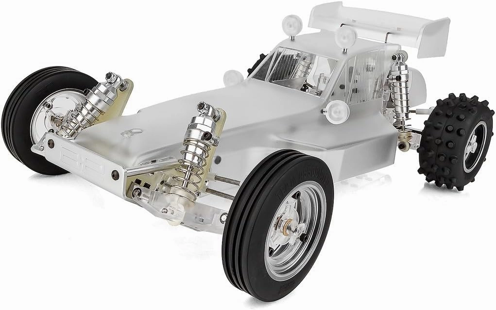 Team Associated 6004 - RC10CC 1/10 Classic Clear Edition 2WD Buggy Kit, Standard