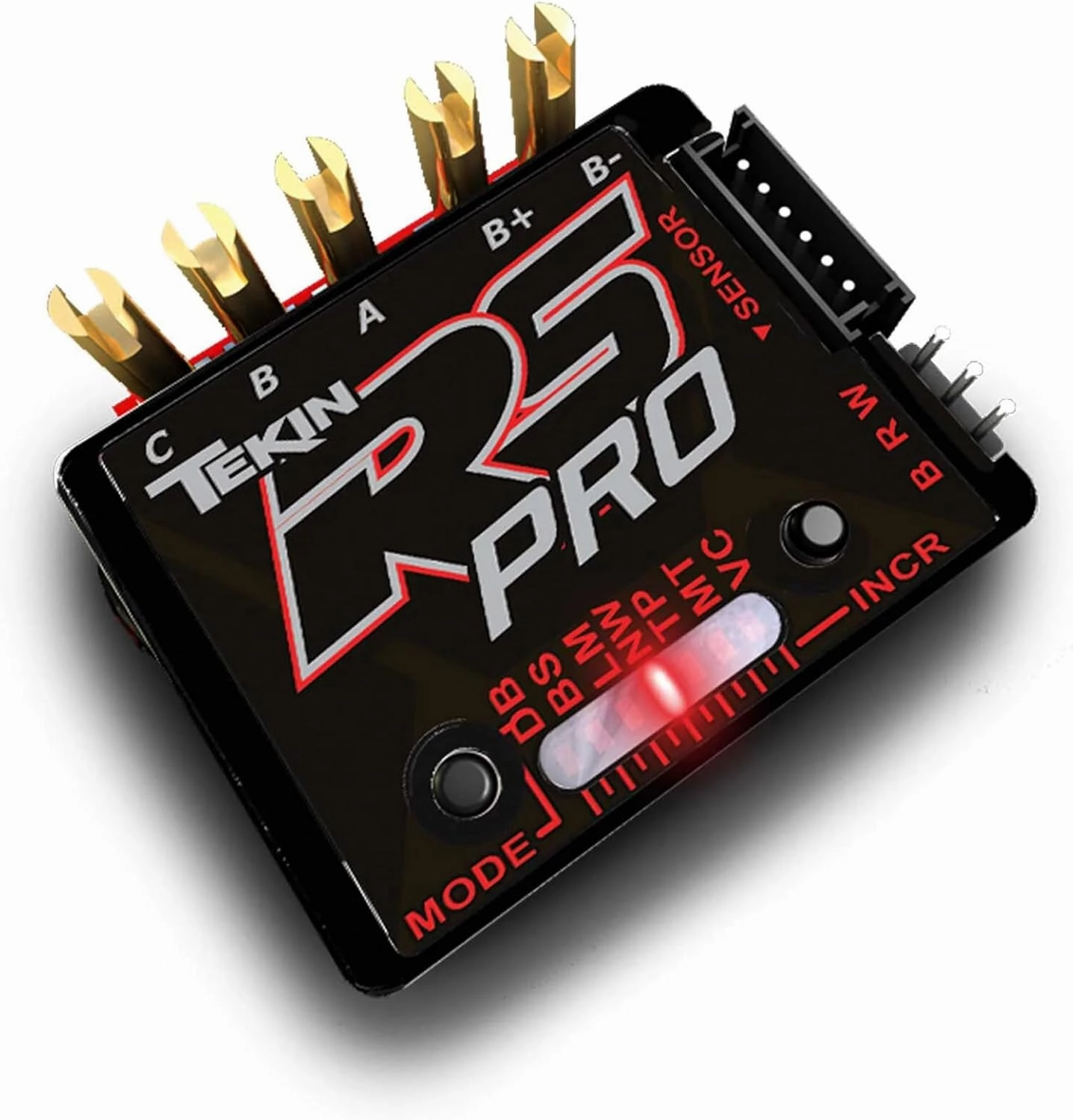 Tekin RS Pro Black Edition BL Sensored/Sensorless ESC TEKTT1160 Car Speed Controls & Accessories