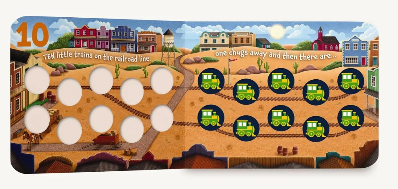 Ten Little Trains