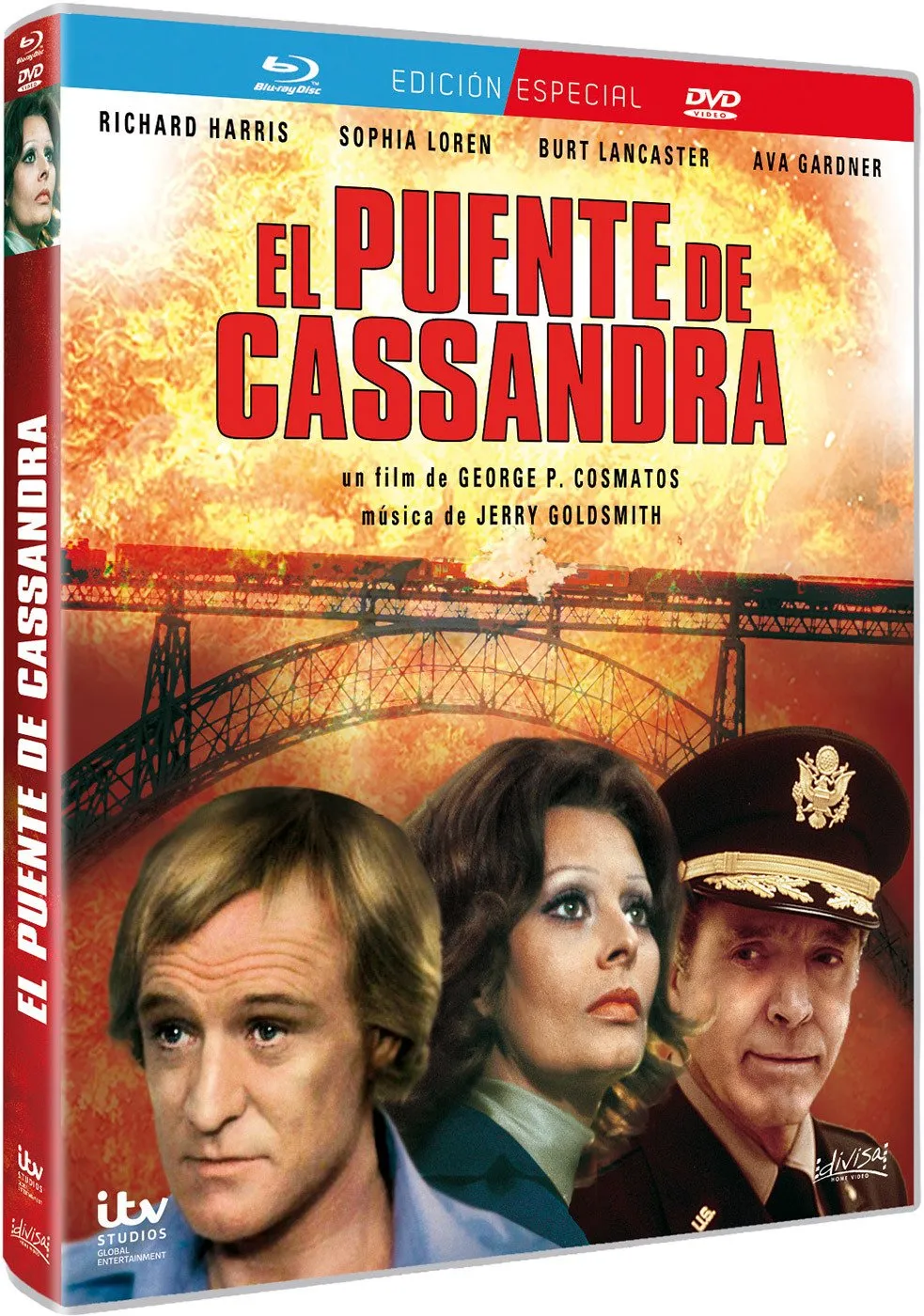 The Cassandra Crossing (1976) (Blu-Ray & DVD Combo) [ Blu-Ray, Reg.A/B/C Import - Spain ]