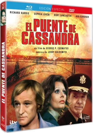 The Cassandra Crossing (1976) (Blu-Ray & DVD Combo) [ Blu-Ray, Reg.A/B/C Import - Spain ]