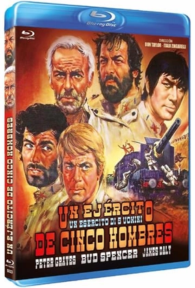 The 5-Man Army ( Un esercito di 5 uomini ) [ Blu-Ray, Reg.A/B/C Import - Spain ]