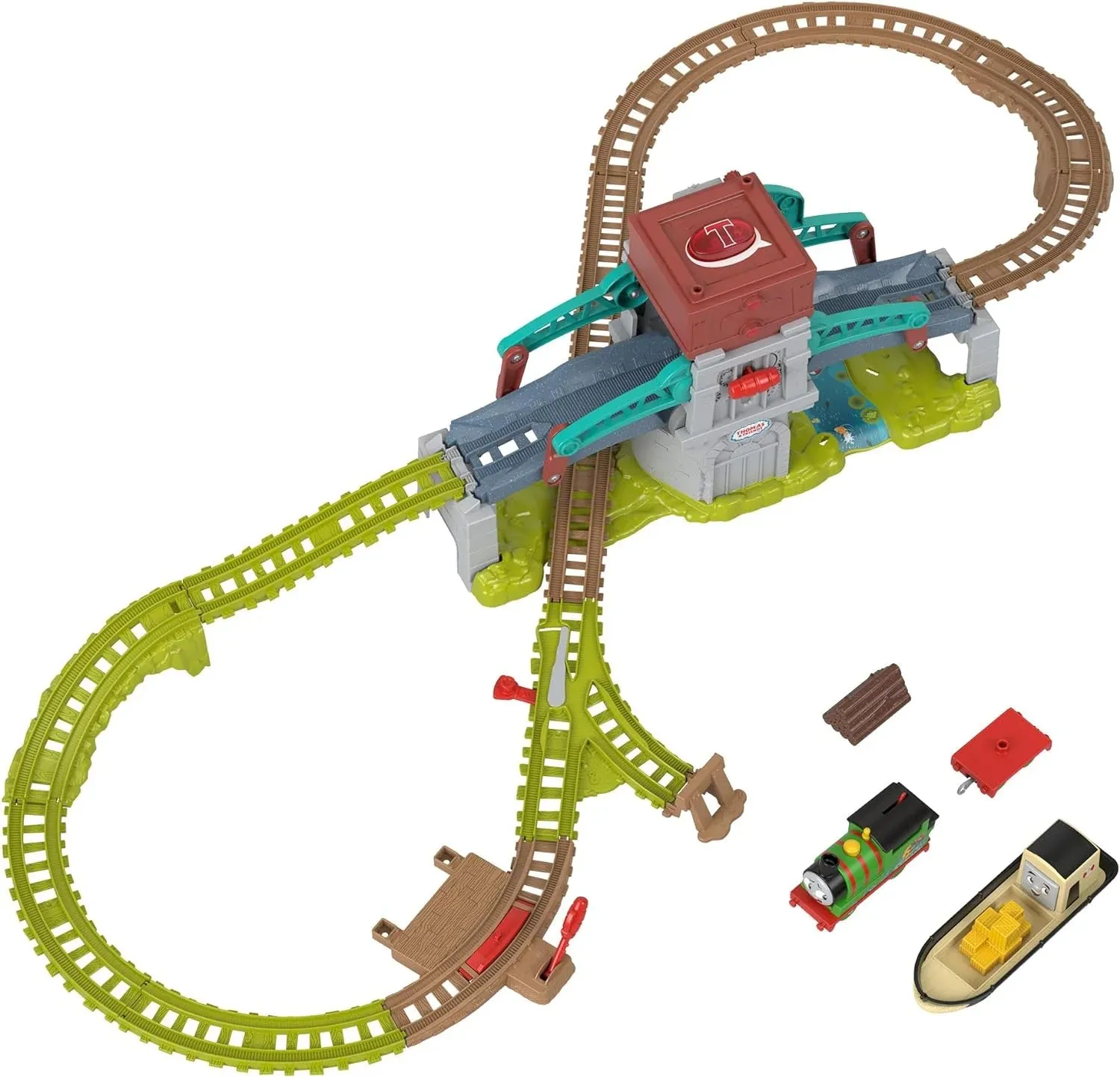 Thomas & Friends Train Set Talking Bulstrode & Which-Way Bridge