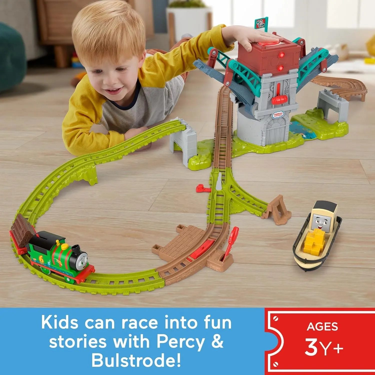 Thomas & Friends Train Set Talking Bulstrode & Which-Way Bridge