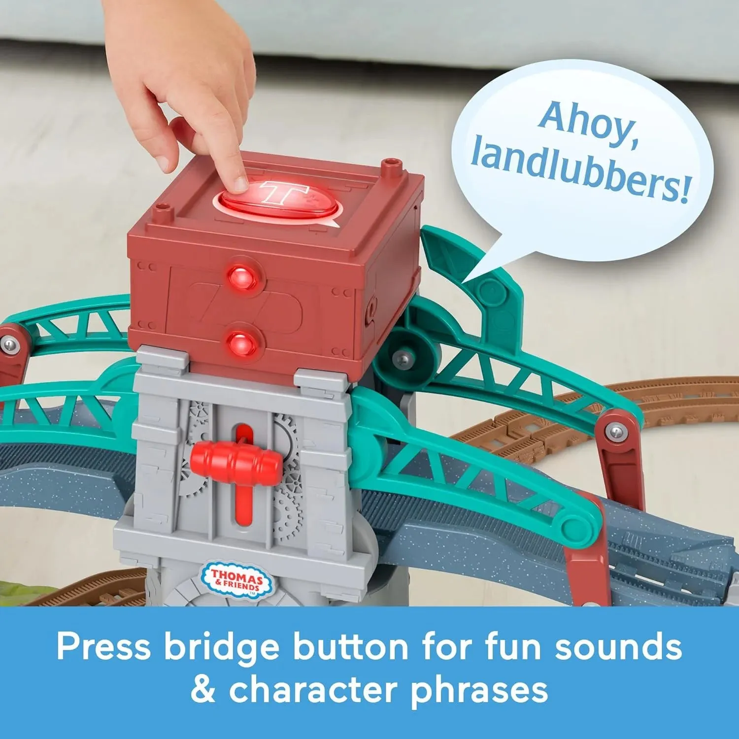 Thomas & Friends Train Set Talking Bulstrode & Which-Way Bridge