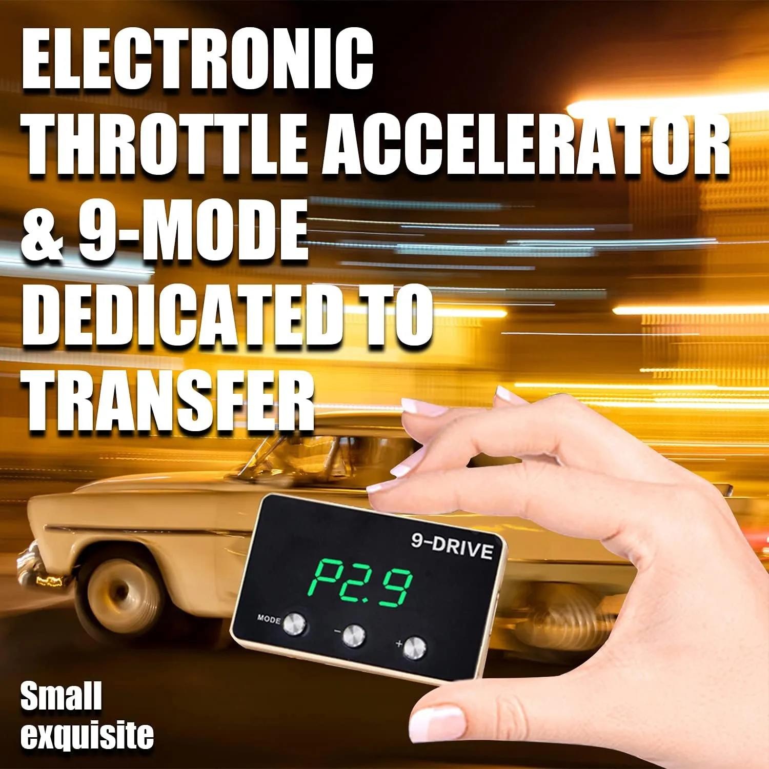Throttle Response Controller,9 Drive Throttle Controller,Intelligent Electronic Racing Pedal Accelerator for AUDI A3 A6 VW SKODA SEAT PORSCHE