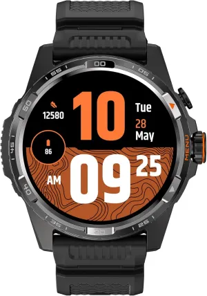 Ticwatch Atlas Smartwatch for Men Android Wear OS Smart Watch Outdoor 90 Hrs Battery 110  Workout Modes Heat Map Fall Detection Health Fitness Tracker 5ATM GPS Compass Android Compatible Only