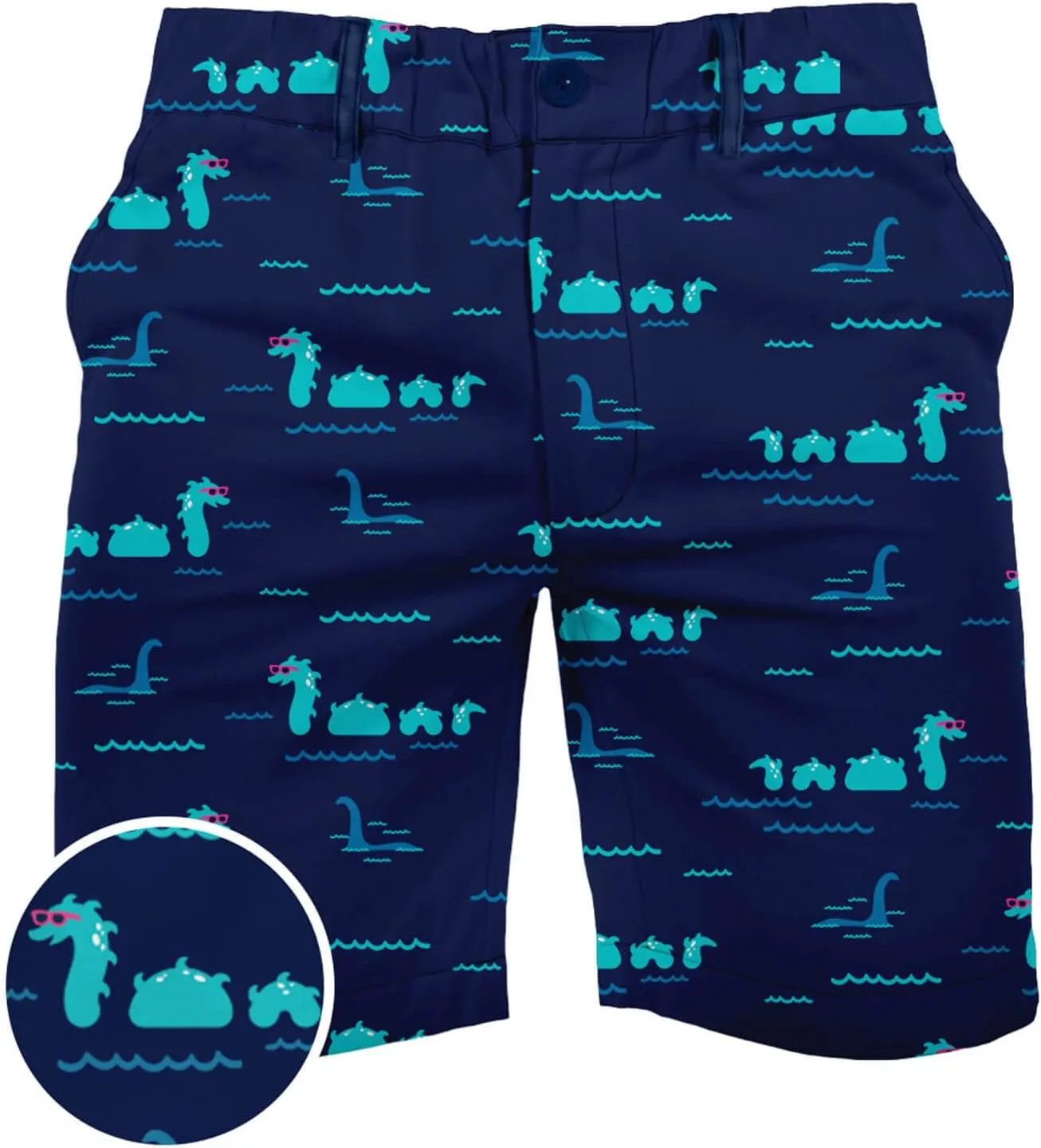 Tipsy Elves Classic-Fit Golf Shorts for Men - Colorful Men’s Athletic Short Pants - Ultra Soft Feel with 4 Way Stretch