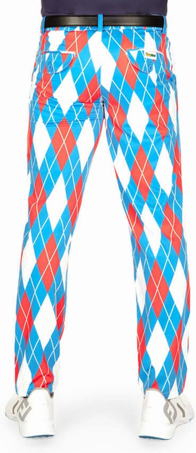 Tipsy Elves ﻿Golf Pants for Men - 4-Way Stretch Wrinkle Resistant Athletic Golf Pants