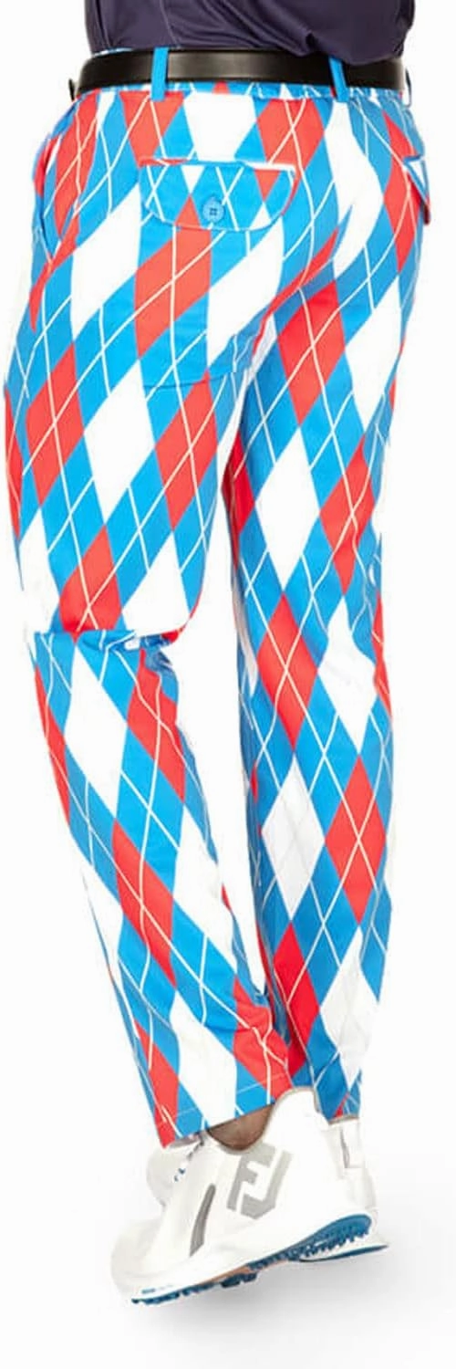 Tipsy Elves ﻿Golf Pants for Men - 4-Way Stretch Wrinkle Resistant Athletic Golf Pants