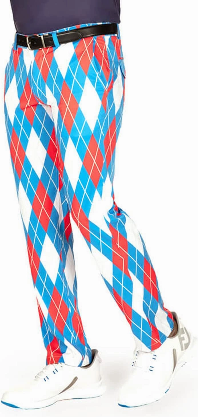 Tipsy Elves ﻿Golf Pants for Men - 4-Way Stretch Wrinkle Resistant Athletic Golf Pants