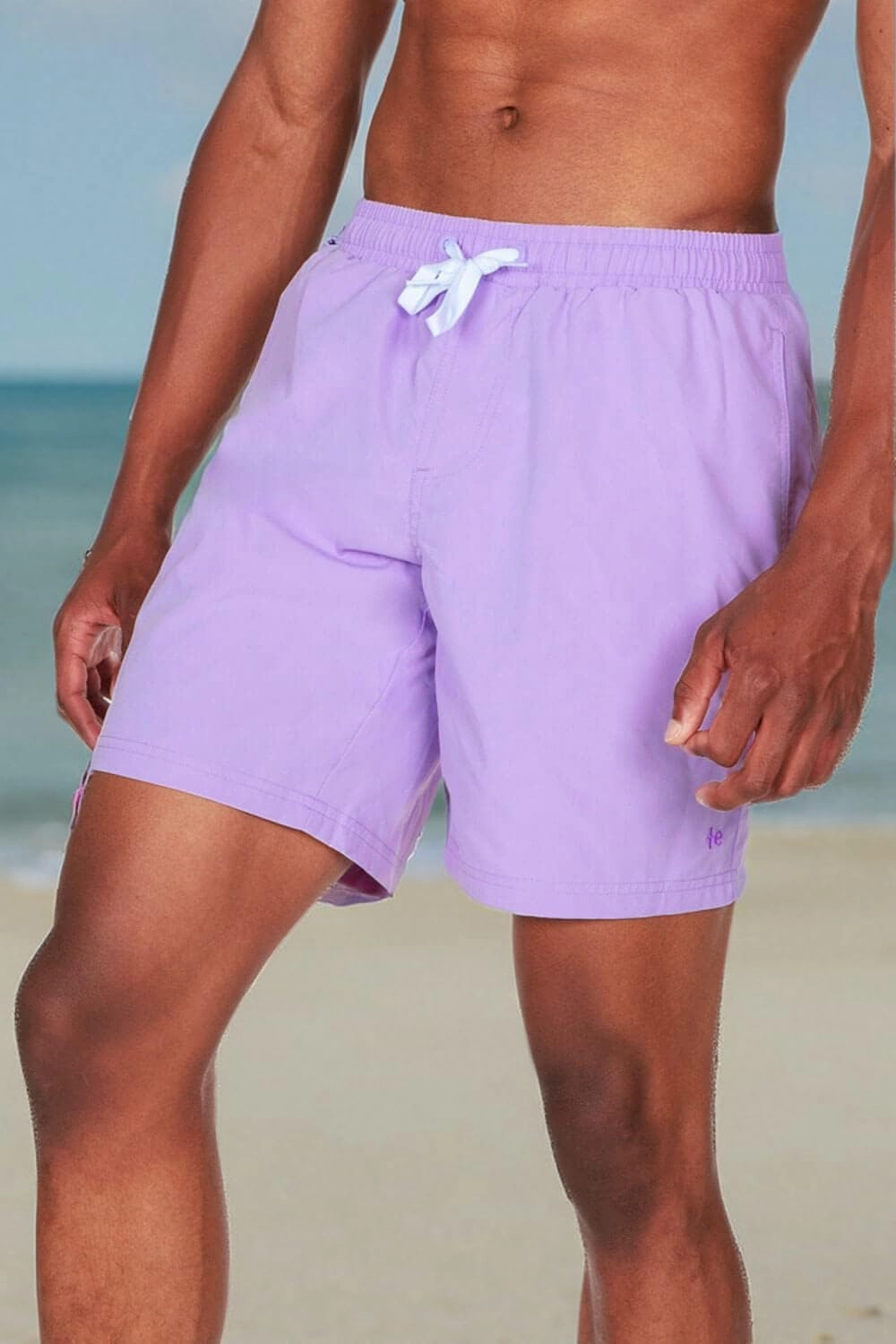 Tipsy Elves Men's Color Changing Swim Trunks - 7 Inch Inseam Bold Colorful Swimming Trunks for Men