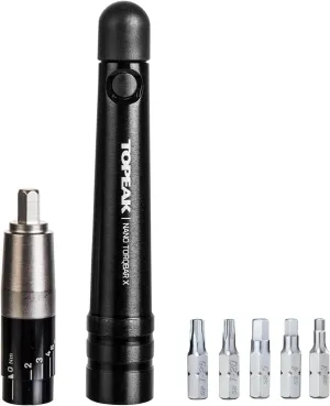 Topeak Nano TorqBar X (2-6Nm, 5 Tool Bits)