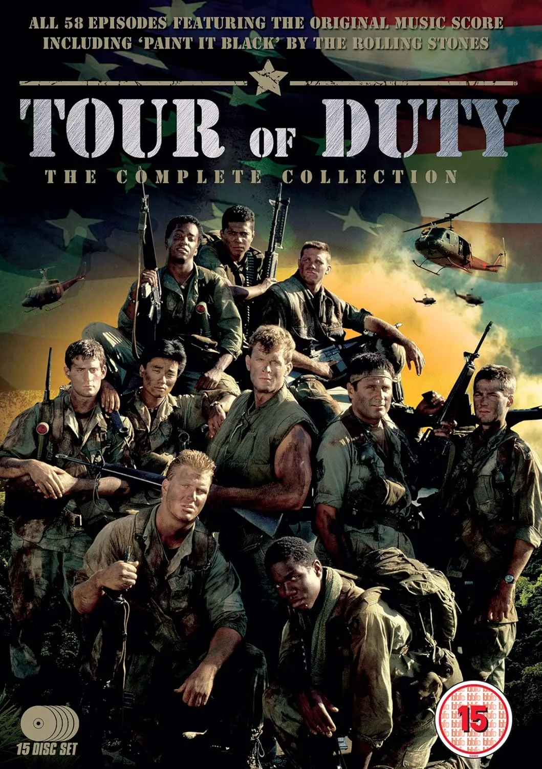 Tour of Duty (Complete Collection) - 15-DVD Box Set [ NON-USA FORMAT, PAL, Reg.2 Import - United Kingdom ]
