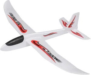 TOYANDONA 1PC Foam Glider Airplane, 39 inch Large Throwing Glider Planes Lightweight Outdoor Flying Glider Airplane Toys for Girls Boys Party Favor or Gift