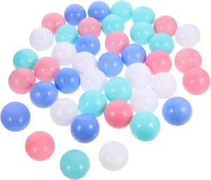 Toyvian 100pcs Colorful Ocean Balls for Pits Balls for Play Tents Swimming Pools and Bathtubs Educational Game Props