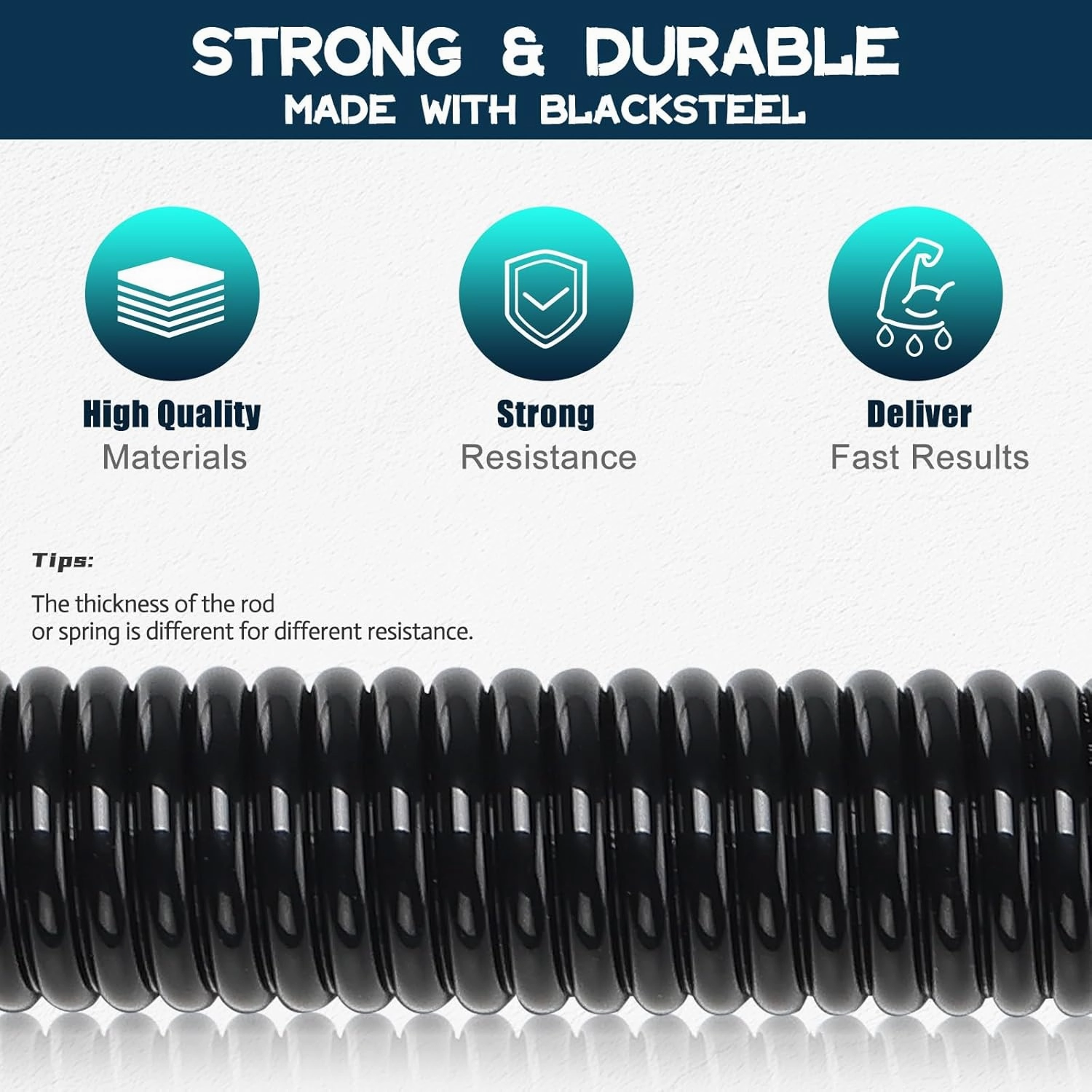 Travel-Friendly Spring Power Twister – Lightweight & Foldable Arm Exerciser for Gym, Office, or Outdoor, Chest & Forearm Workout Tool