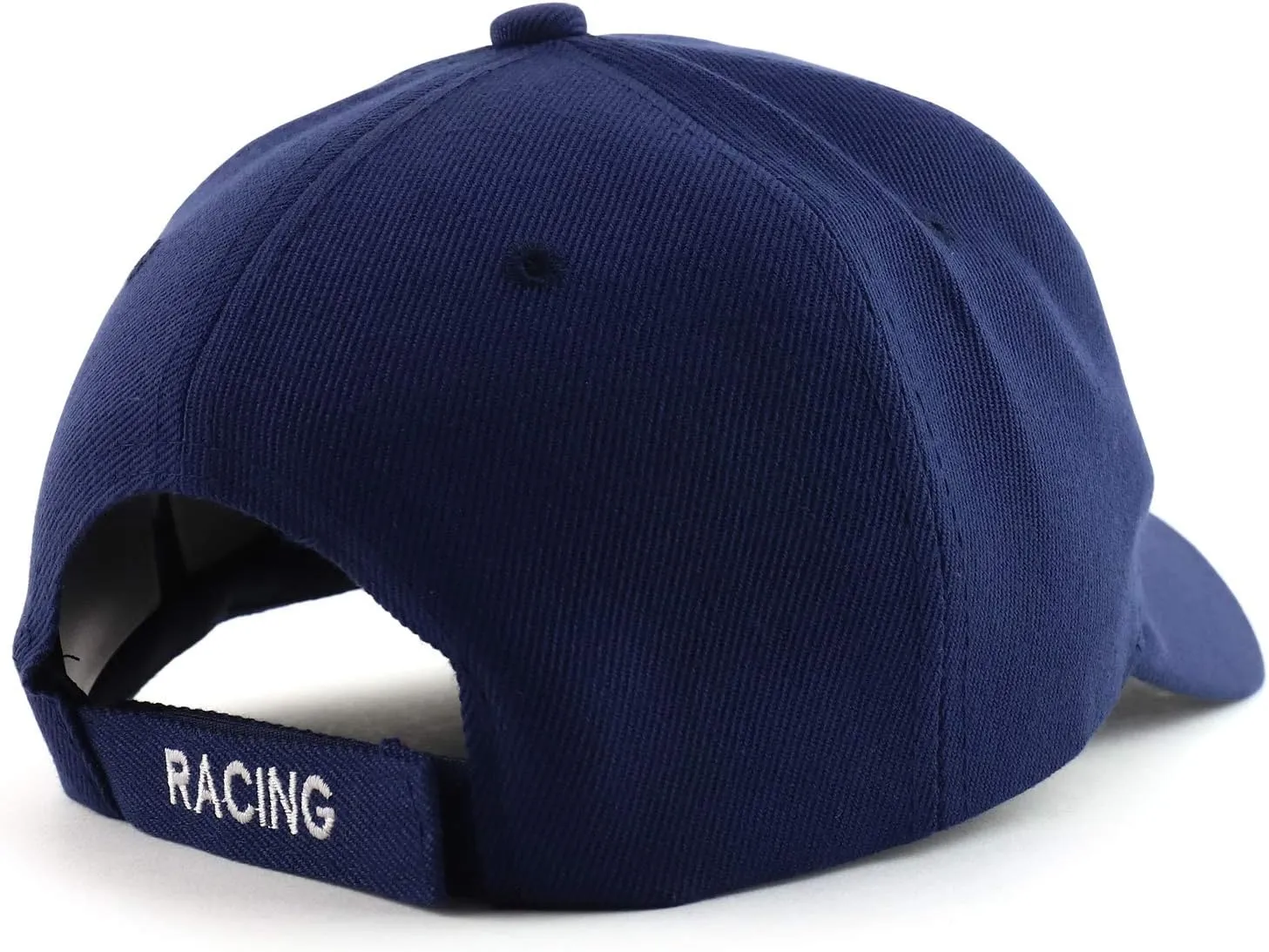 Trendy Apparel Shop Racing 3D Embroidered Flame Car Race Flag Baseball Cap