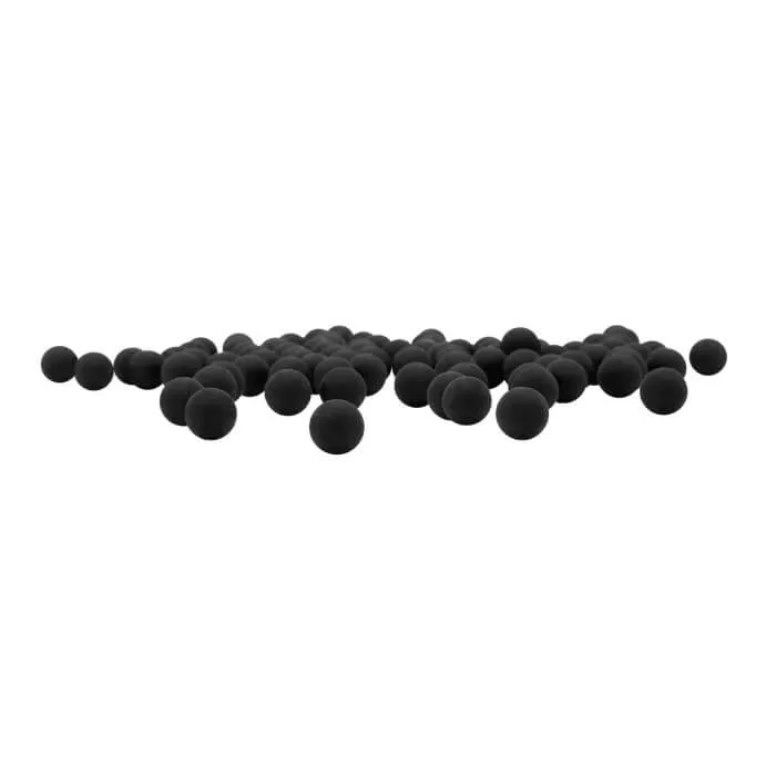 Umarex T4E .43 Caliber Paintball Reusable Rubber Balls for Paintball Gun 430 Count, Black
