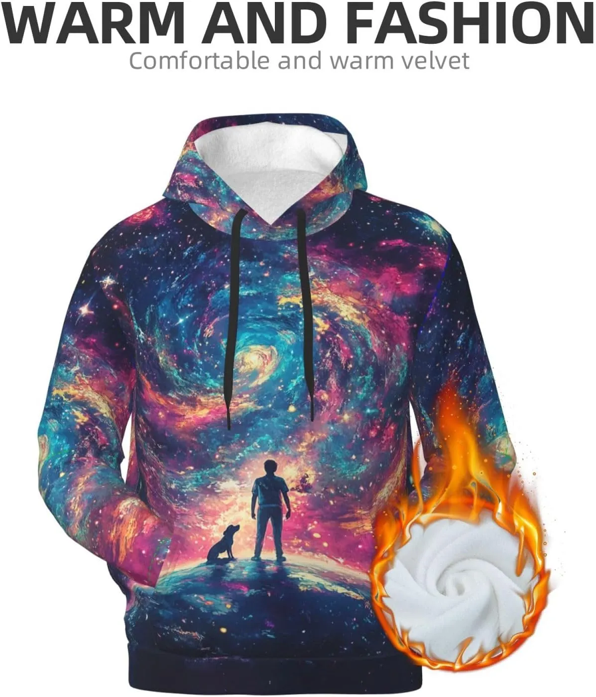 Unisex Cool 3D Hoodies Pullover Novelty Print Sweatshirt Funny Graphic Hooded With Pocket for Men Women Teens S-4XL