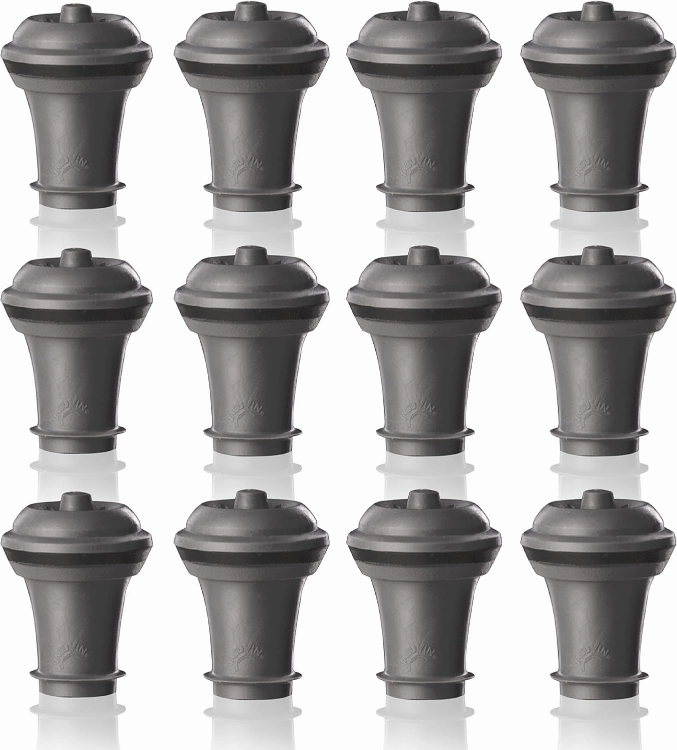 Vacu Vin Wine Saver Extra Stoppers, Set of 12 by Vacu Vin