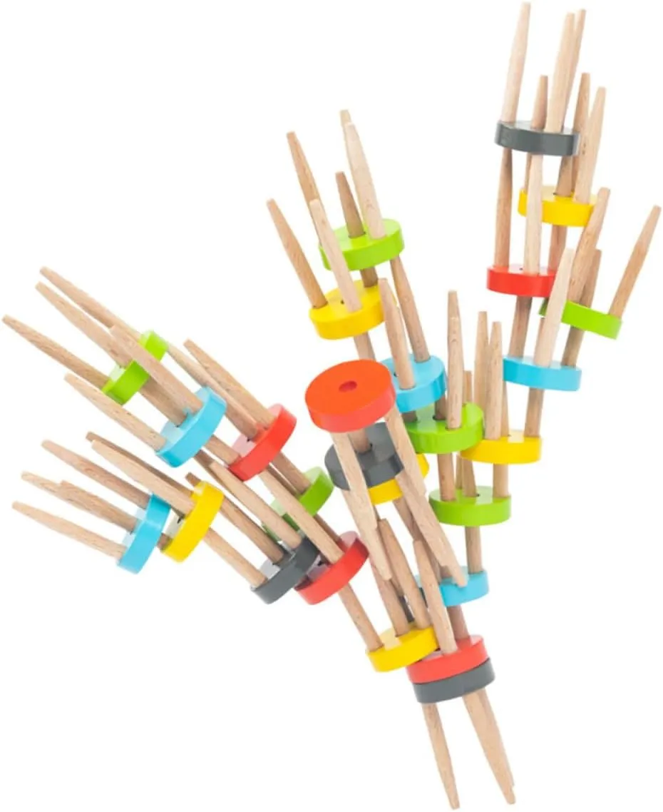 Vaguelly 1 Set Chairs Stacking Game for Balancing Desk Play Game Birthdays Christmas and Special Occasions