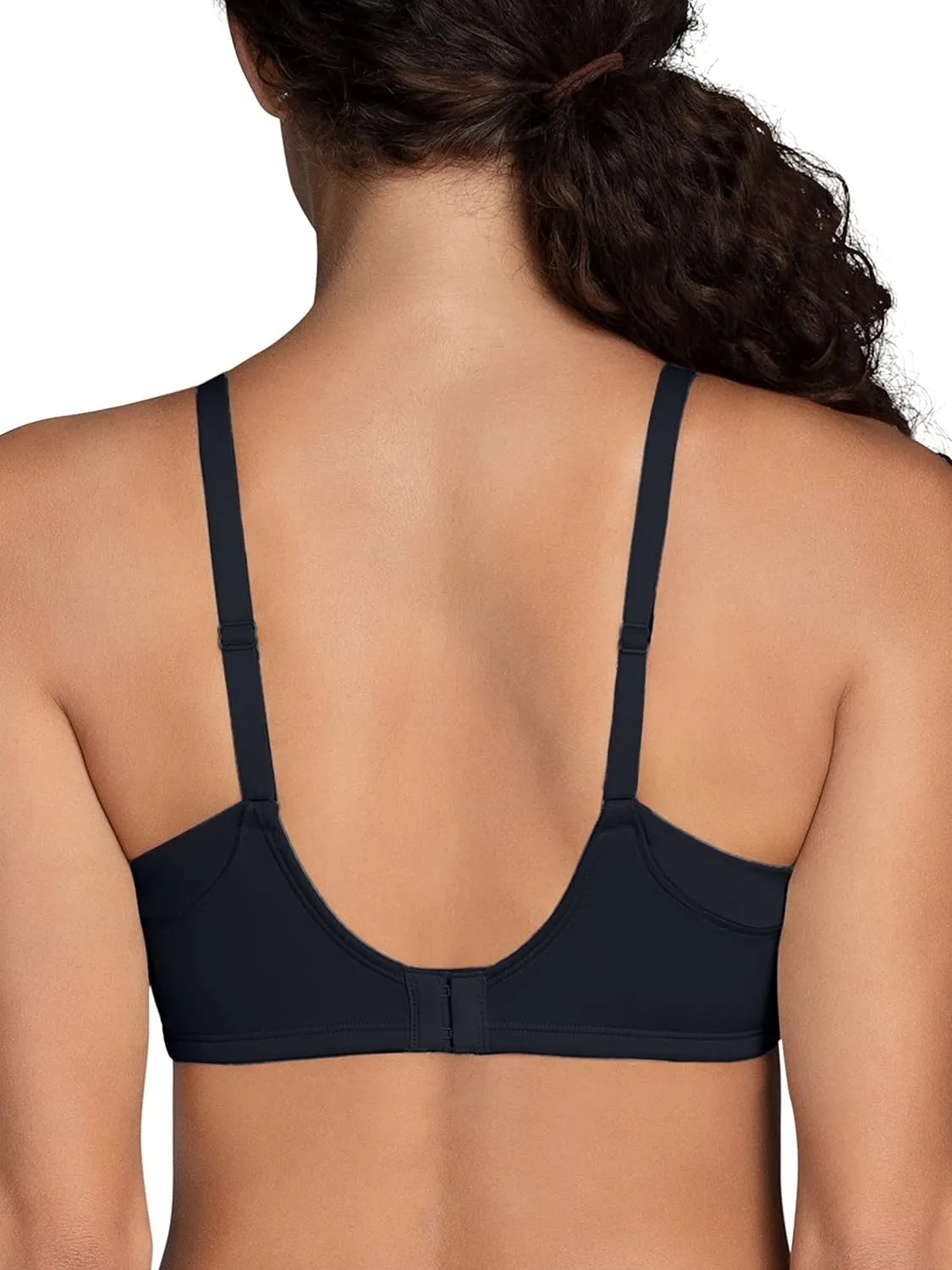 Vanity Fair Women's Beauty Bra with Extended Side & Back Smoothing