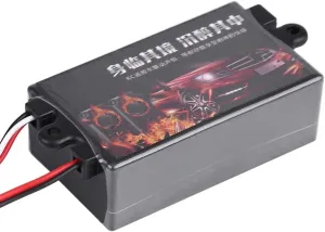 VBESTLIFE RC Engine Sound Simulator for 1/10 Scale Cars, 10 Adjustable Sounds with Volume Control Simulated Module Compatible with Flysky Radiolink Futaba 2.4G Receivers
