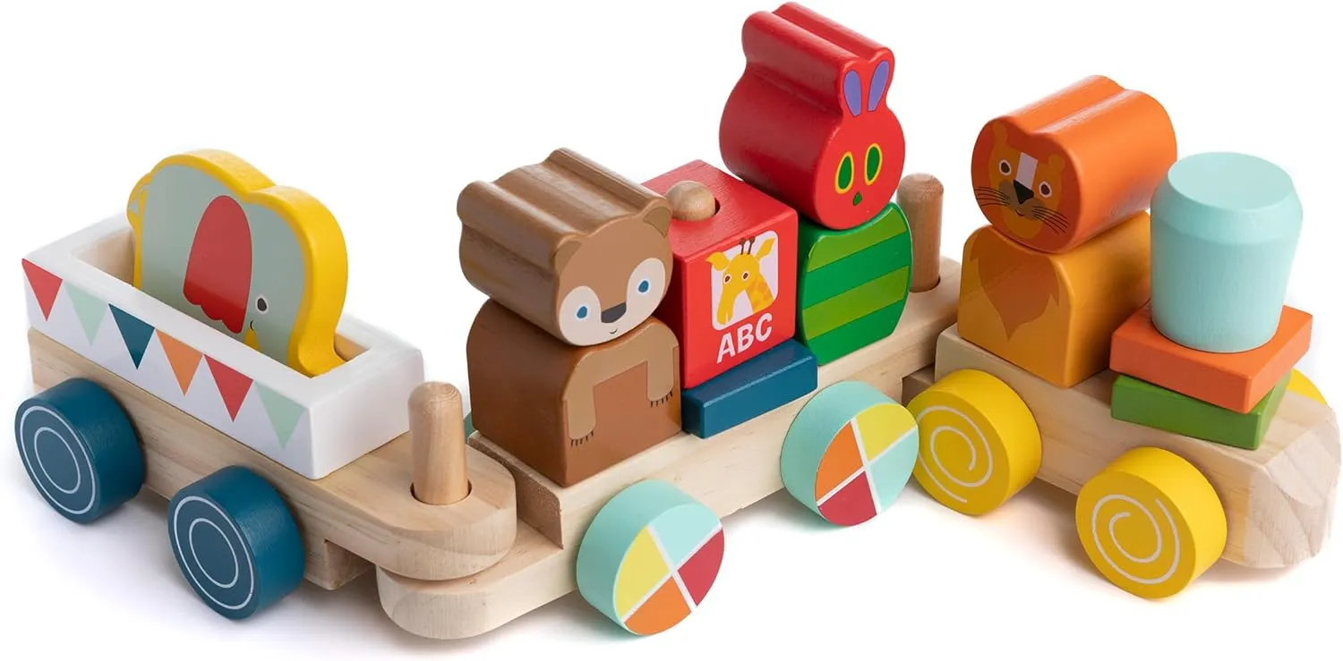Very Hungry Caterpillar Wooden Train Set