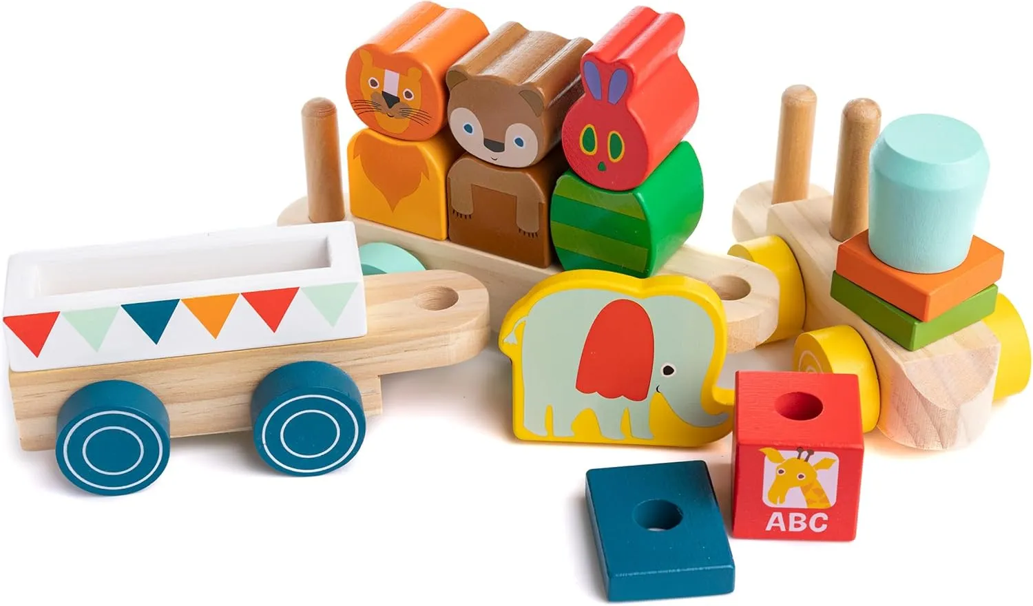 Very Hungry Caterpillar Wooden Train Set