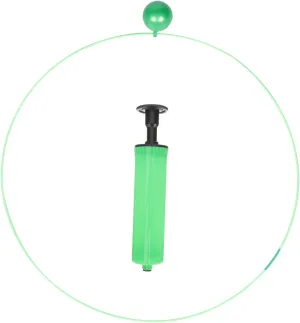 VICASKY 1 Set Pool Diving Ring with Float Ball Air Inflator Underwater Training Accessory for Swimming Skills Fun Pool Games Design
