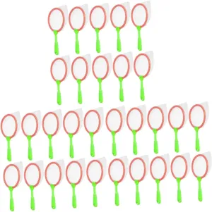 VICASKY 3sets Butterflies Catching Net Boys and Girls Fishing Nets Small Fish Toy Beach for Boys and Girls Catcher 10pcs*3 Random Color