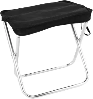 VICASKY Lightweight Portable Folding Stool for Camping Fishing Outdoor Activities Durable Compact Design Easy to Carry for Picnics Travel Backyard Use