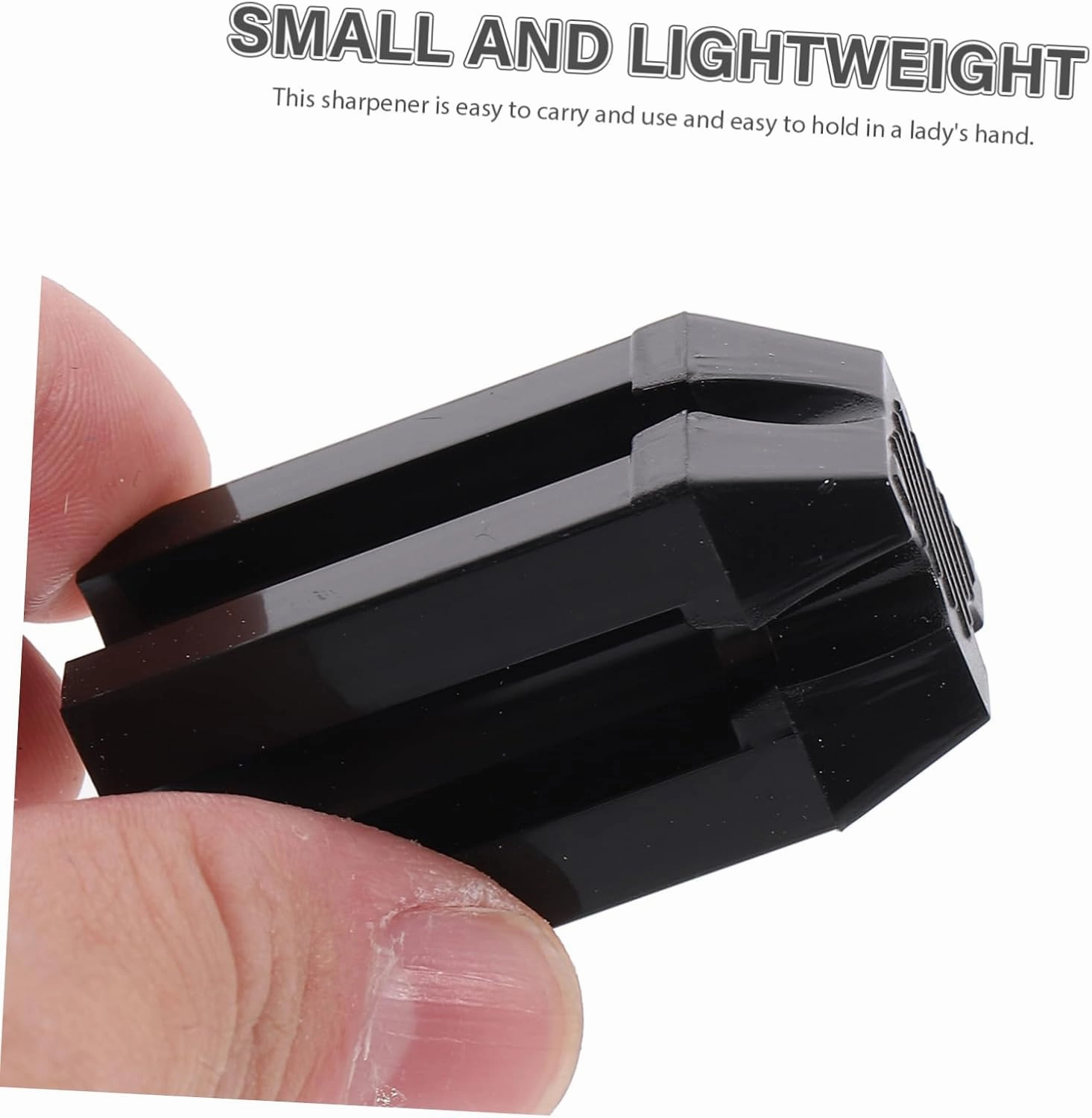 VICASKY 2sets Professional Eyebrow Pencil Spoolie Sharpener Set Makeup Pencil Sharpener for Eyeliner Lipstick Black 1 Makeup Tool 3pcs*2