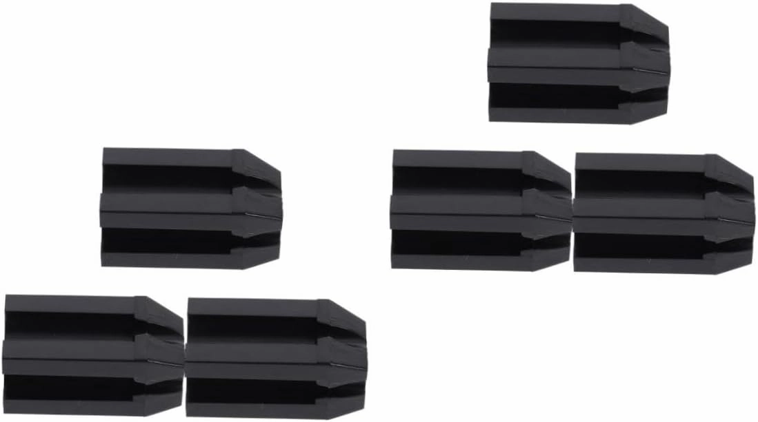 VICASKY 2sets Professional Eyebrow Pencil Spoolie Sharpener Set Makeup Pencil Sharpener for Eyeliner Lipstick Black 1 Makeup Tool 3pcs*2
