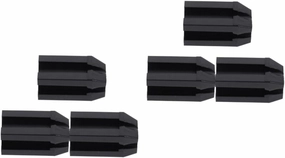 VICASKY 2sets Professional Eyebrow Pencil Spoolie Sharpener Set Makeup Pencil Sharpener for Eyeliner Lipstick Black 1 Makeup Tool 3pcs*2