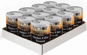 VICTOR Super Premium Dog Food – Chicken and Rice Formula Pâté – Canned Wet Adult Dog and Puppy Food – Ideal Kibble Topper or Standalone Meal – All Breed Sizes, 12 x 13.2 oz Cans